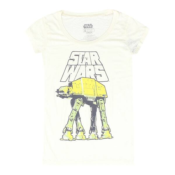 Shop Star Wars Armored Transport Walker At At Women S Beige T