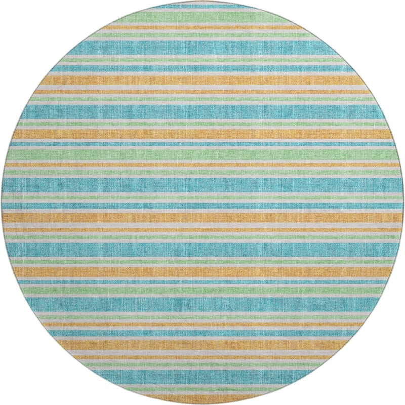Premium Washable Super Soft Modern Cabana Stripe Mayfield Rug