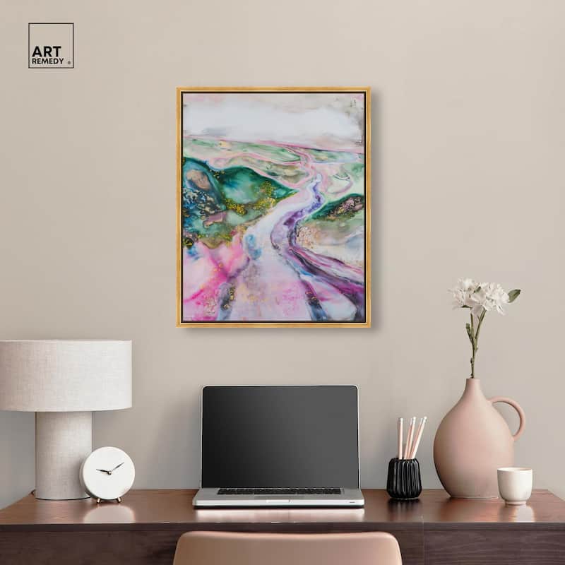 Noir Pulse II Canvas by Art Remedy