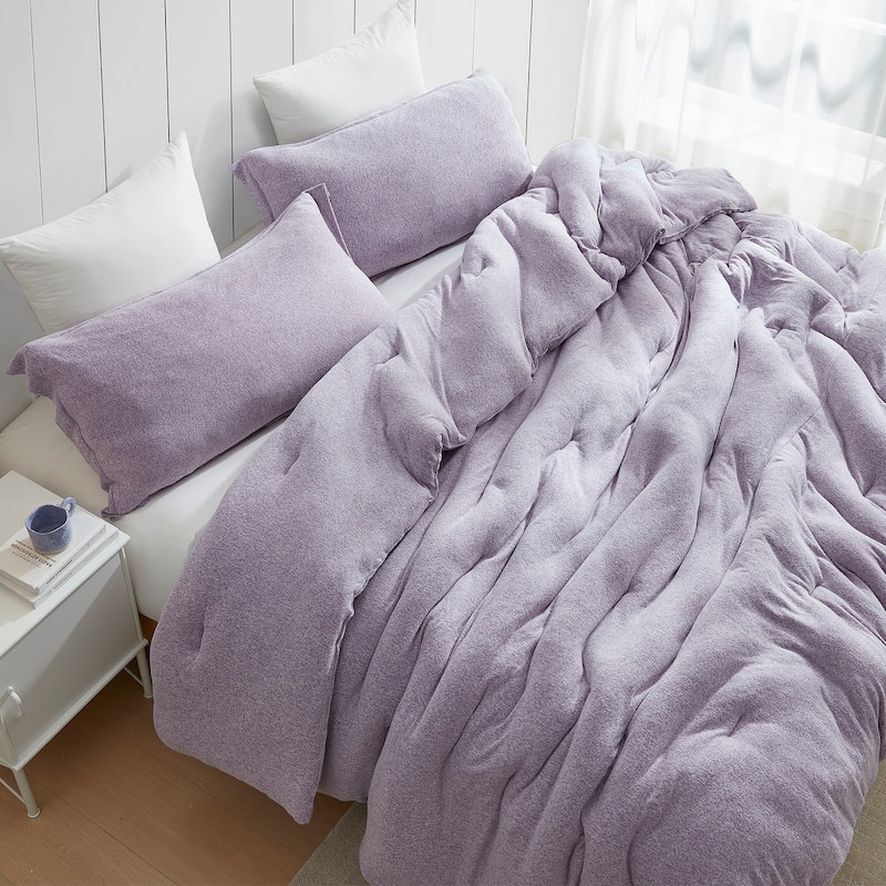 Sweater Weather® - Coma Inducer® Oversized Comforter Set - Snowy Purple
