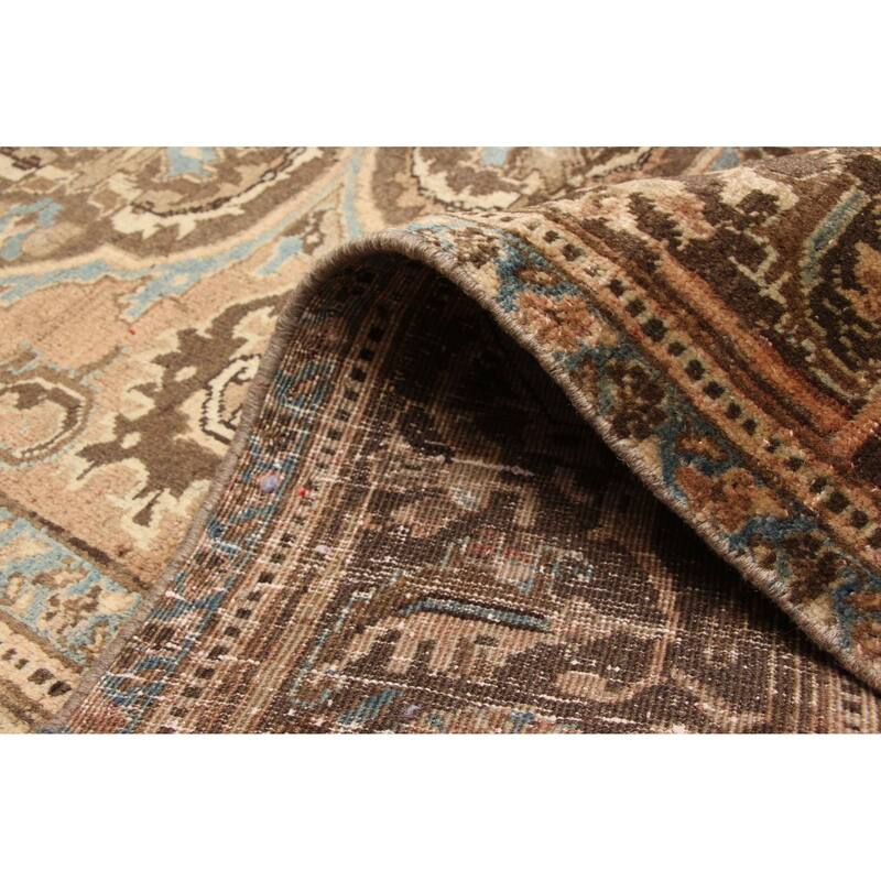 ECARPETGALLERY Hand-knotted Sarabi Brown Wool Rug - 7'9 x 10'8