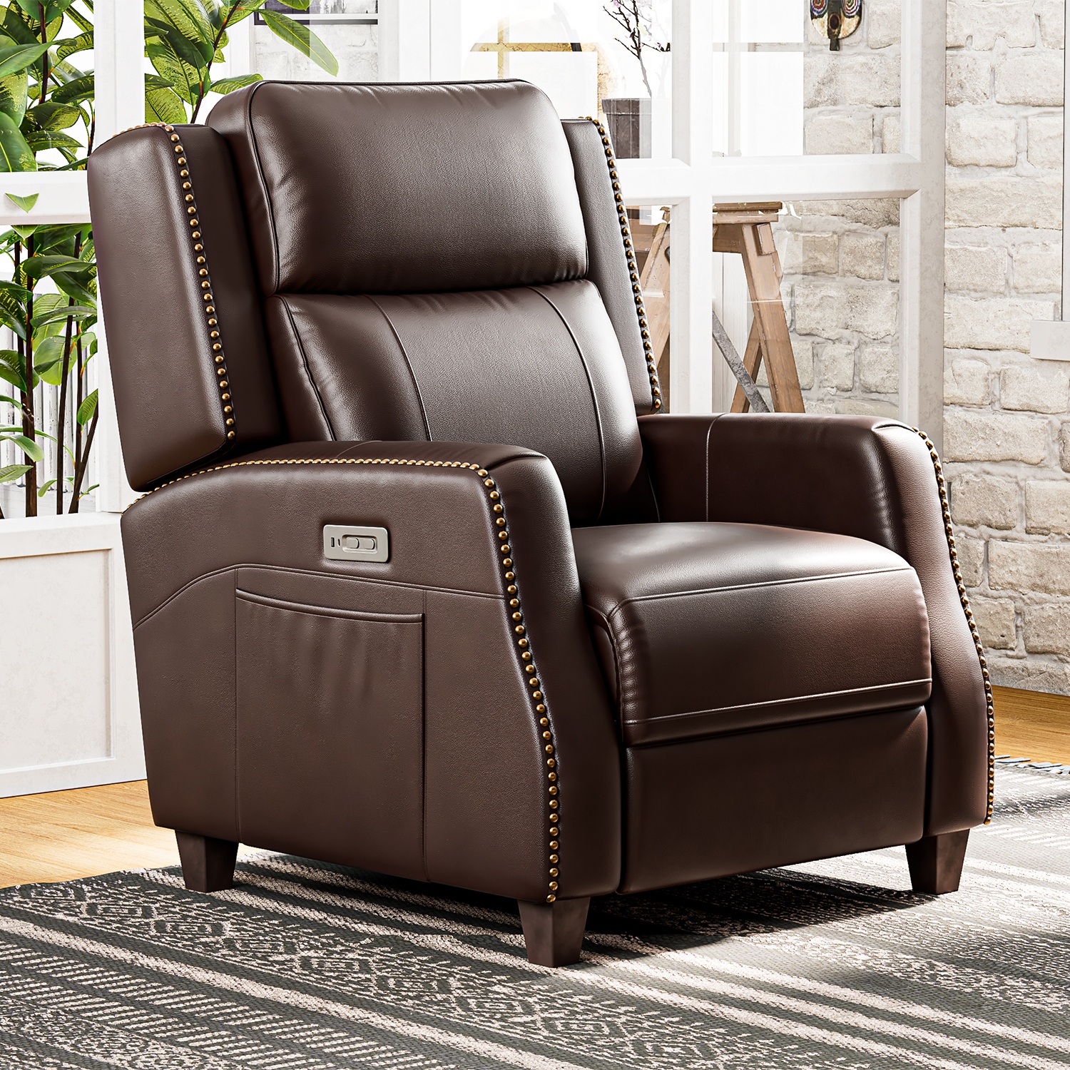 Fully assembled top recliners