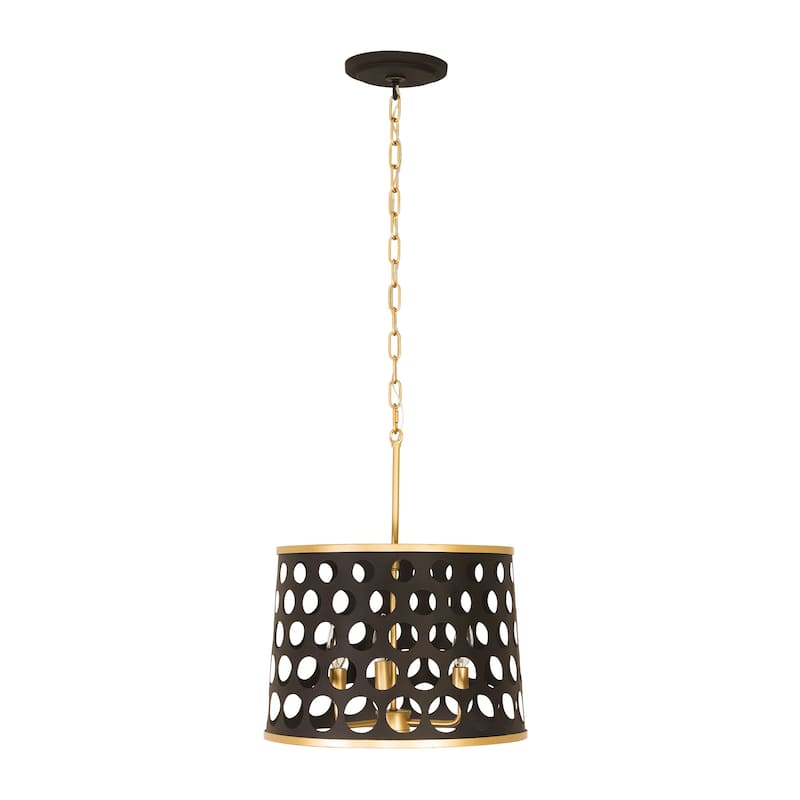 Varaluz Bailey 3-Light Semi-Flush Pendant