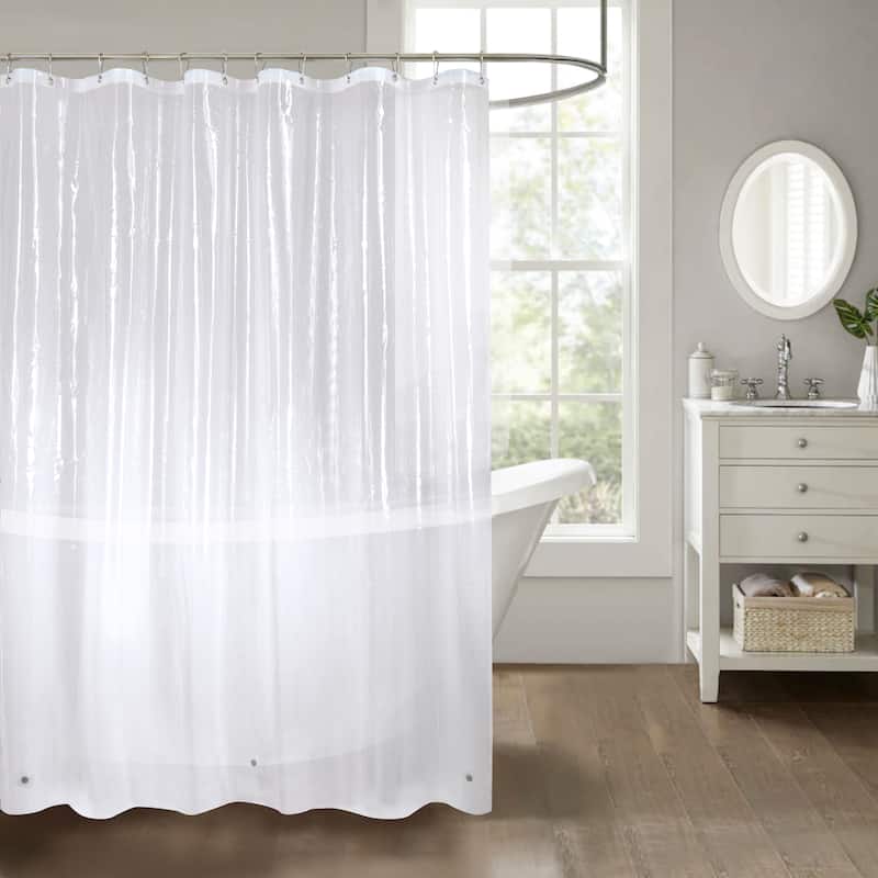 RT Designers Collection Waterproof Shower Liner - Frosted - 3 Gauge