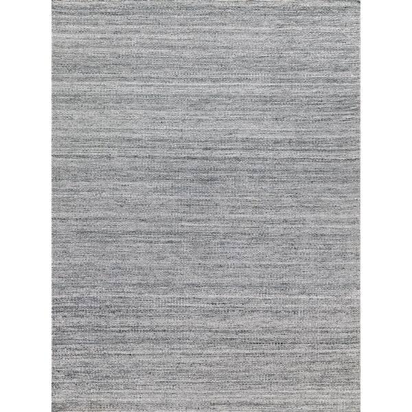 Loro Indoor/Outdoor Flatweave PET yarn Grey Area Rug Bed Bath