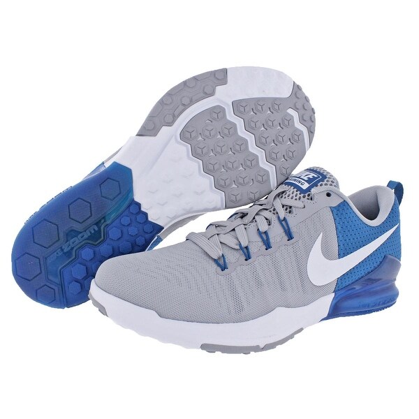 nike zoom train action blue training shoes