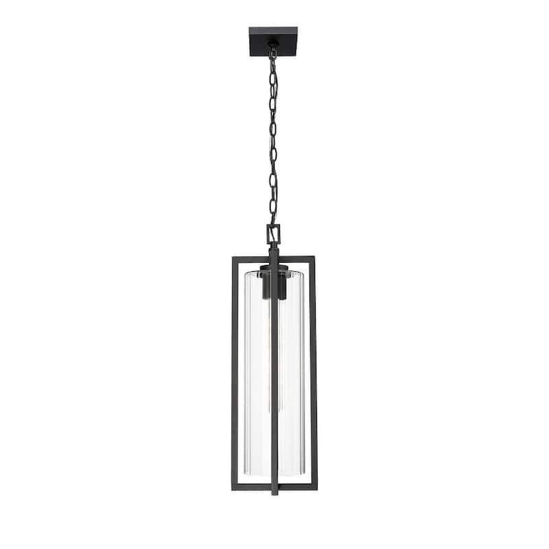 Z-Lite 5013CHB Aura 8" Wide Marine Grade Outdoor Mini Pendant