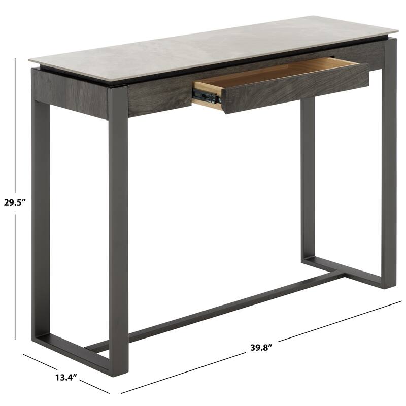 SEI Furniture Kota Console Table - 40"W x 13"D x 30"H