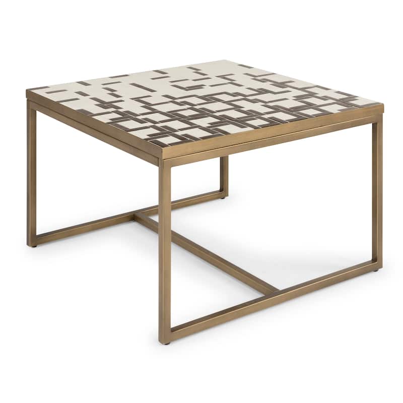 Geometric II Square Coffee Table by Homestyles