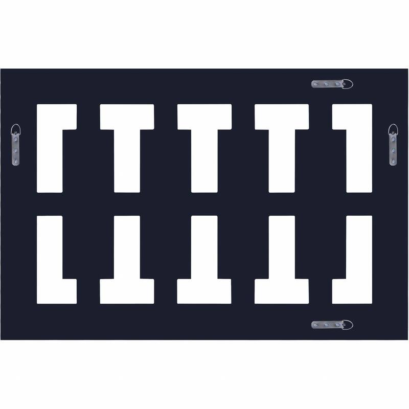 HomeRoots 24" Clear Glass Framed Accent Mirror - 36