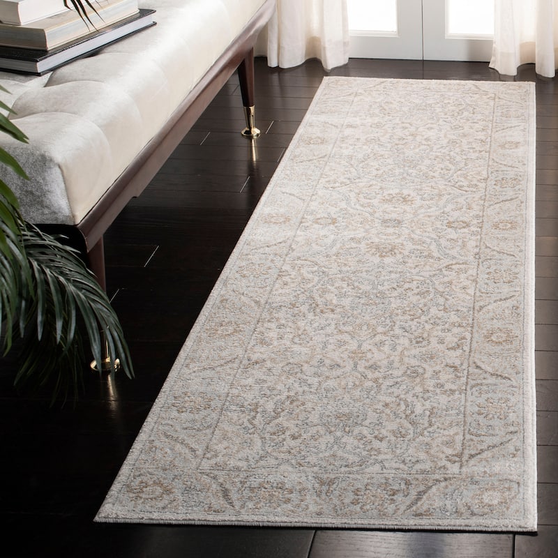 SAFAVIEH Isabella Pietra Traditional Oriental Rug - 2'2" x 7' Runner - Cream/Beige - Runner