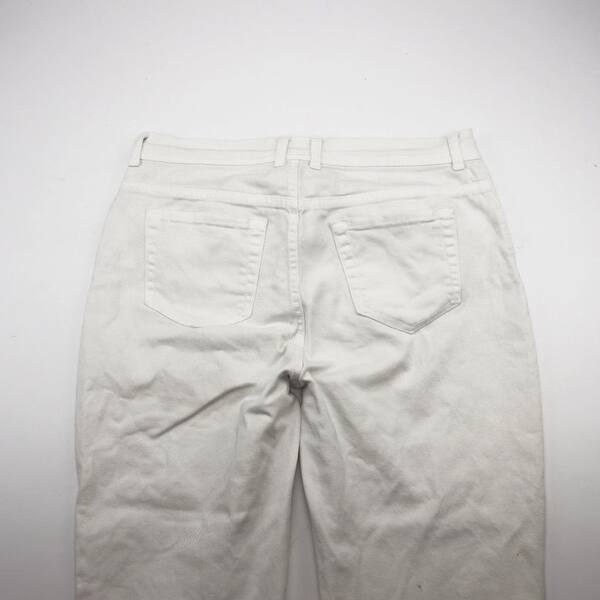 Shop Gloria Vanderbilt Crop Capris Casual Jeans Pants White Denim