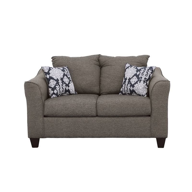 Salizar Upholstered Flared Arm Loveseat - 60" x 37" x 39"
