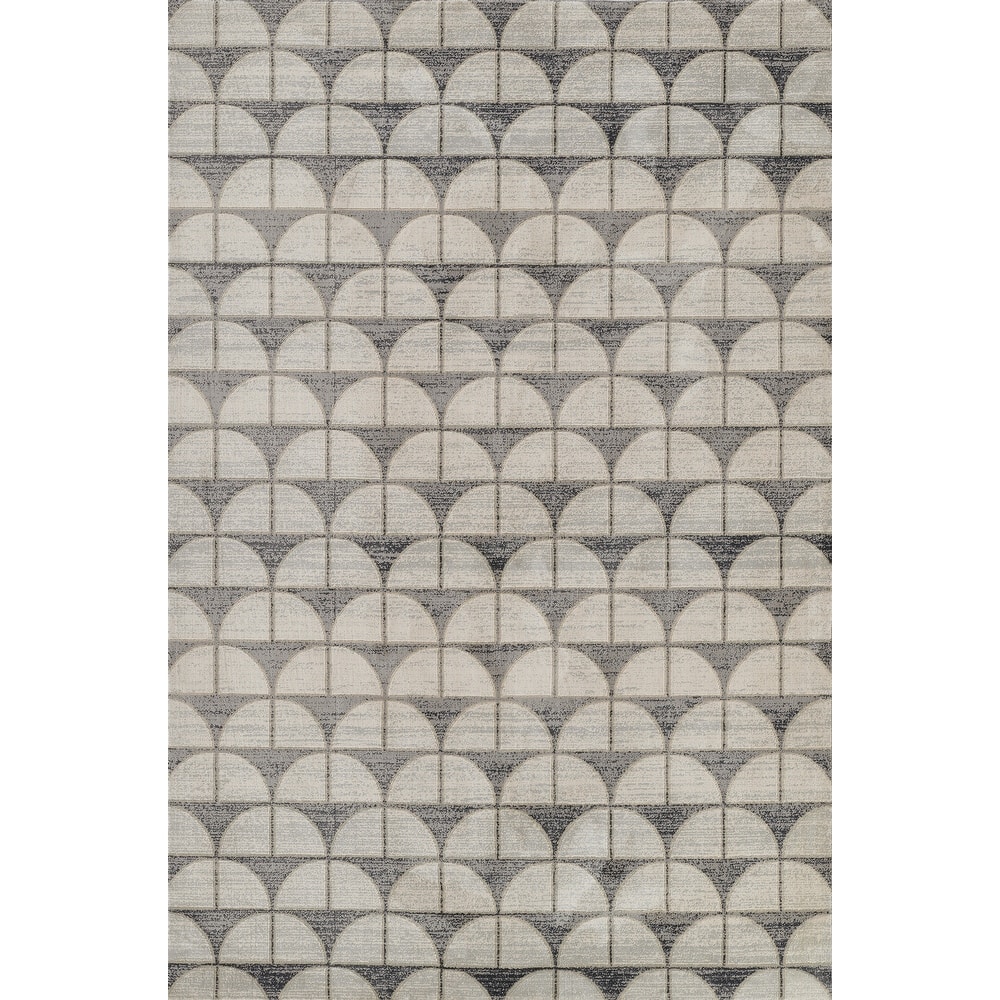 Momeni Edition Polyester Geometric Area Rug