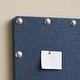 preview thumbnail 3 of 34, Burlap Corkboard with Nail-head Accents