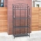 preview thumbnail 6 of 5, Santa Fe 4-Tier Bakers Rack