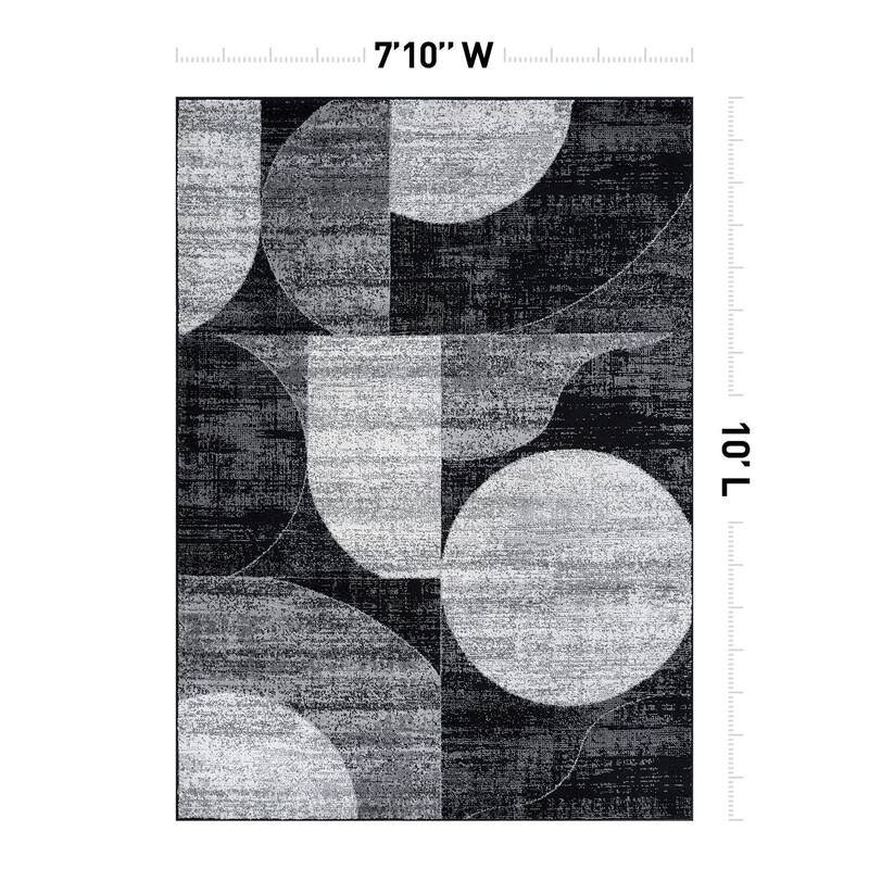 Modern Geometric Design Area Rug