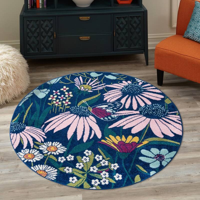 Contemporary Demdence Collection Area Rug