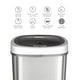 preview thumbnail 7 of 7, NINESTARS Motion Sensor Stainless Steel 2-in-1 Combo Bathroom/ Kitchen Trash Can Set CB-50-9/8-1