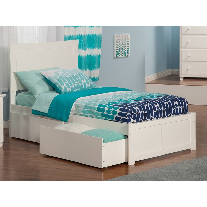 King Platform Bed with Storage Drawers - Modern Espresso Finish - Cool Contemporary Design - Home Bedroom Furniture