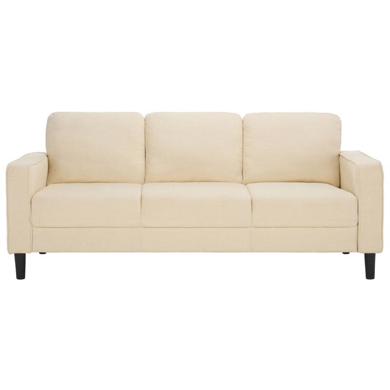 SAFAVIEH Couture Felicianya Modern 3 Seater Sofa - 77"W x 31"D x 34"H