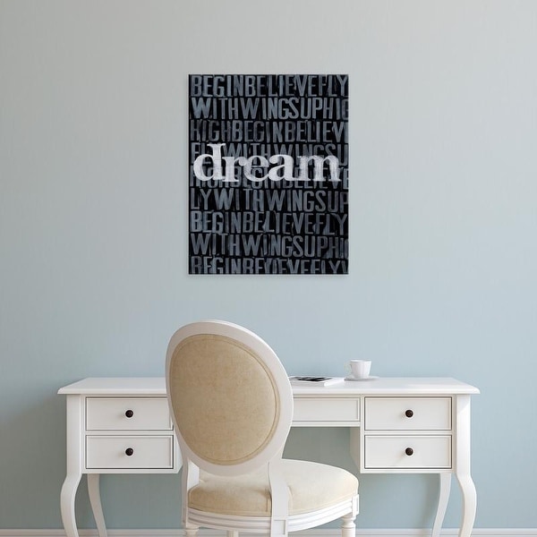Easy Art Prints Deborah Velasquez's 'Dream, Imagine... I' Premium Canvas Art
