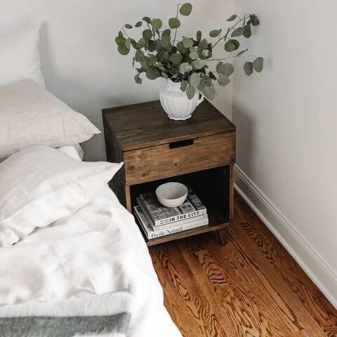 Kotter Home Solid Wood Nightstand
