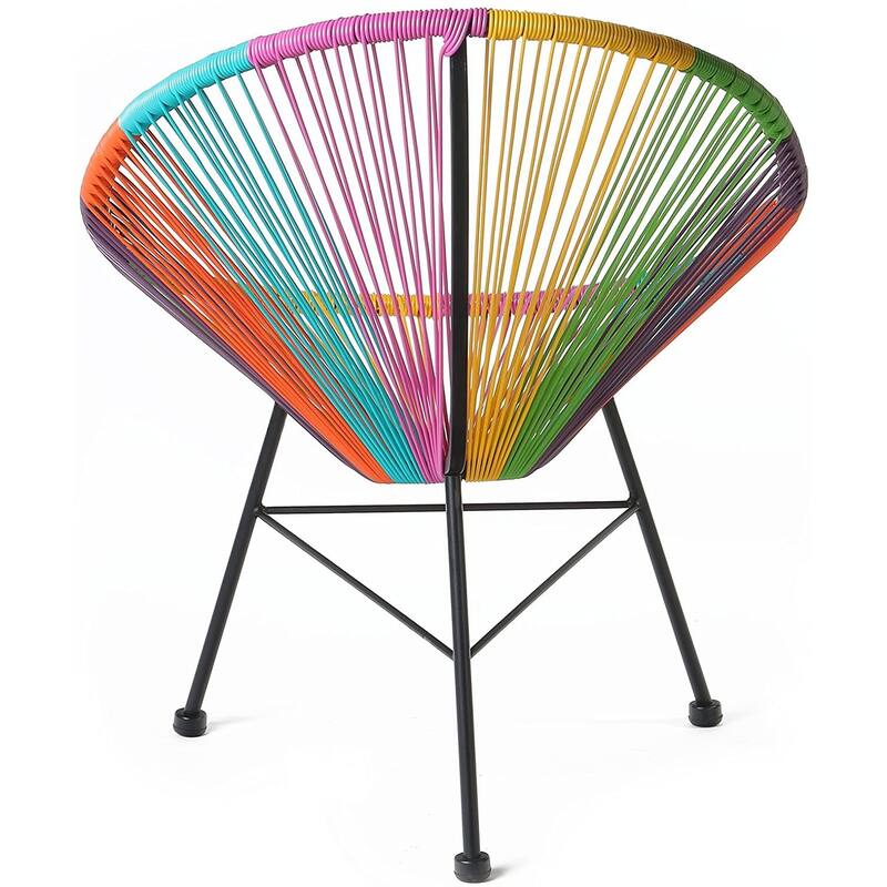 Acapulco Chair. Set of 2 - H34.5x W28.5x D32.75