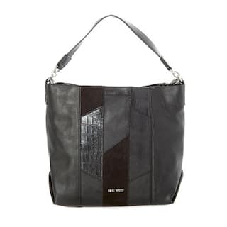 Nine West Handbags For Less Nine West Womens Medley Up Hobo Handbag Faux Leather Convertible Large