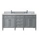preview thumbnail 1 of 31, James Martin Vanities Brittany 72" Double Vanity, Urban Gray