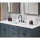 preview thumbnail 16 of 49, Altair Trento Bathroom Vanity Countertop in Aosta White Finish