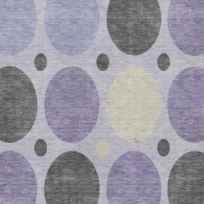 HomeRoots Geometric Transitional Rectangle Outdoor Rug