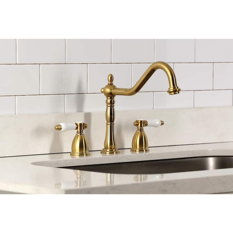 Kingston Brass Bel-Air 1.8 GPM Widespread Kitchen Faucet