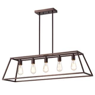 5-light Linear Island Fixture