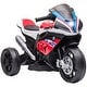 preview thumbnail 3 of 3, Red Kids Ride on Motorcycle Three Wheels Motorcycle with USB, AUX, Music and Headlight Toddler