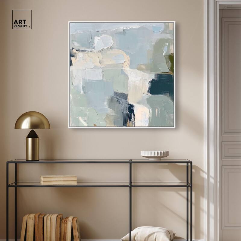 Seafoam and Sand II Canvas by Art Remedy