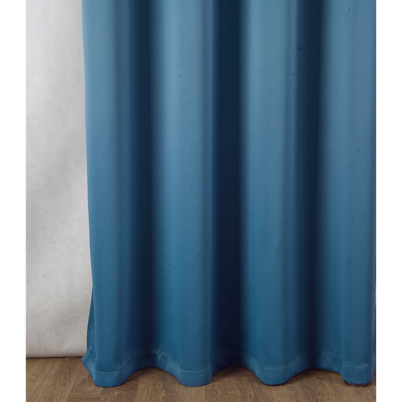 Twilight Room Darkening Rod Pocket Window Curtain 84"