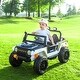 preview thumbnail 7 of 7, White Black Electric Vehicle Ride on Car