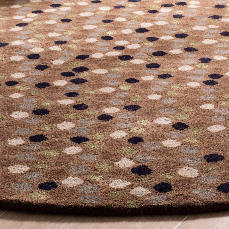 SAFAVIEH Handmade Soho Star Dots N.Z. Wool Rug