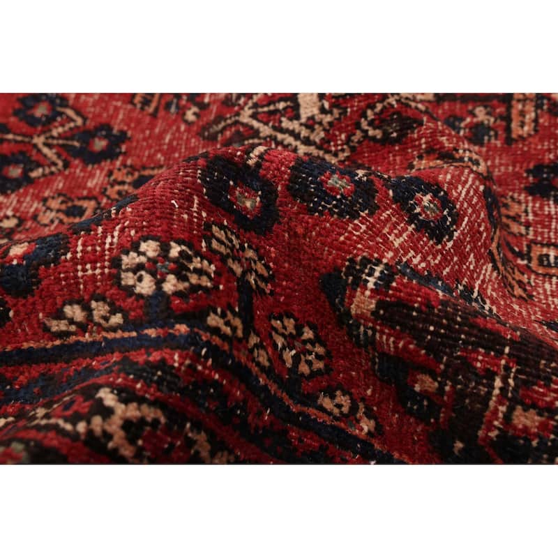ECARPETGALLERY Hand-knotted Anadol Vintage Red Wool Rug - 6'11 x 10'1