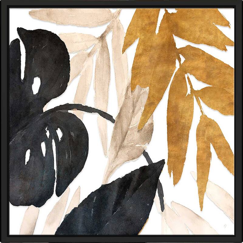 "Modern Tropics I" Print on Floating Canvas