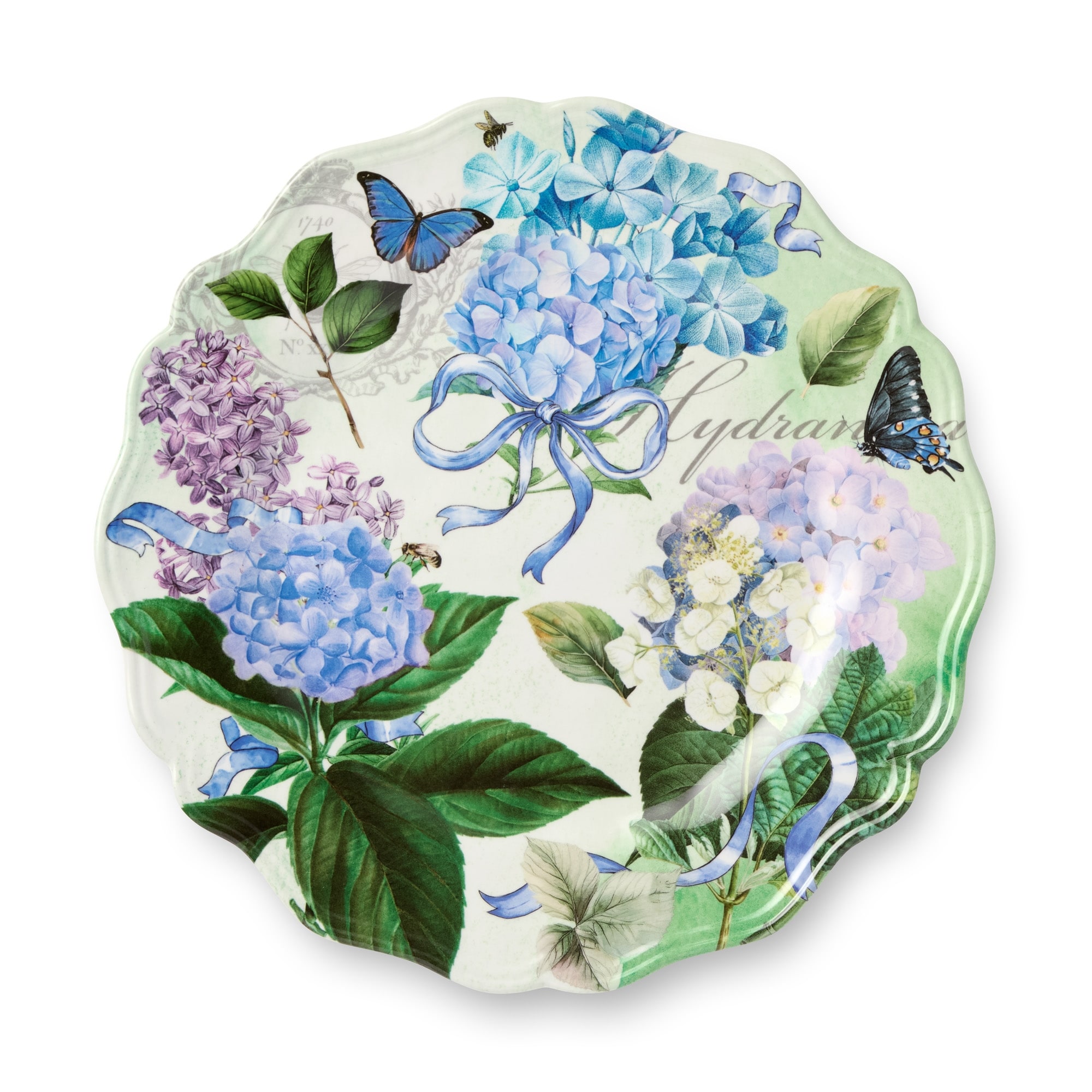 Certified International Garden Path Melamine Set of 4 Dinner Plate 11