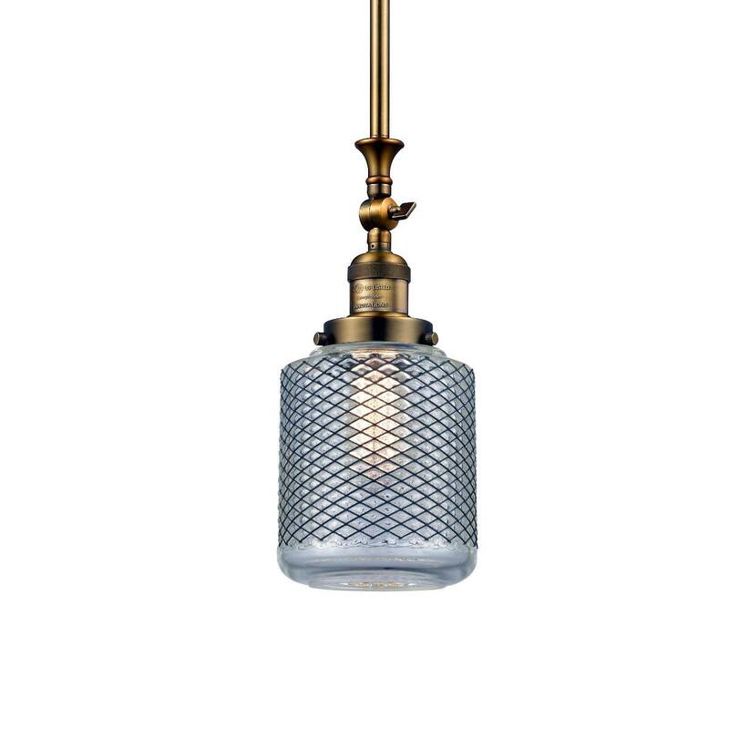 Innovations Lighting Stanton Single Light 6" Wide Mini Pendant