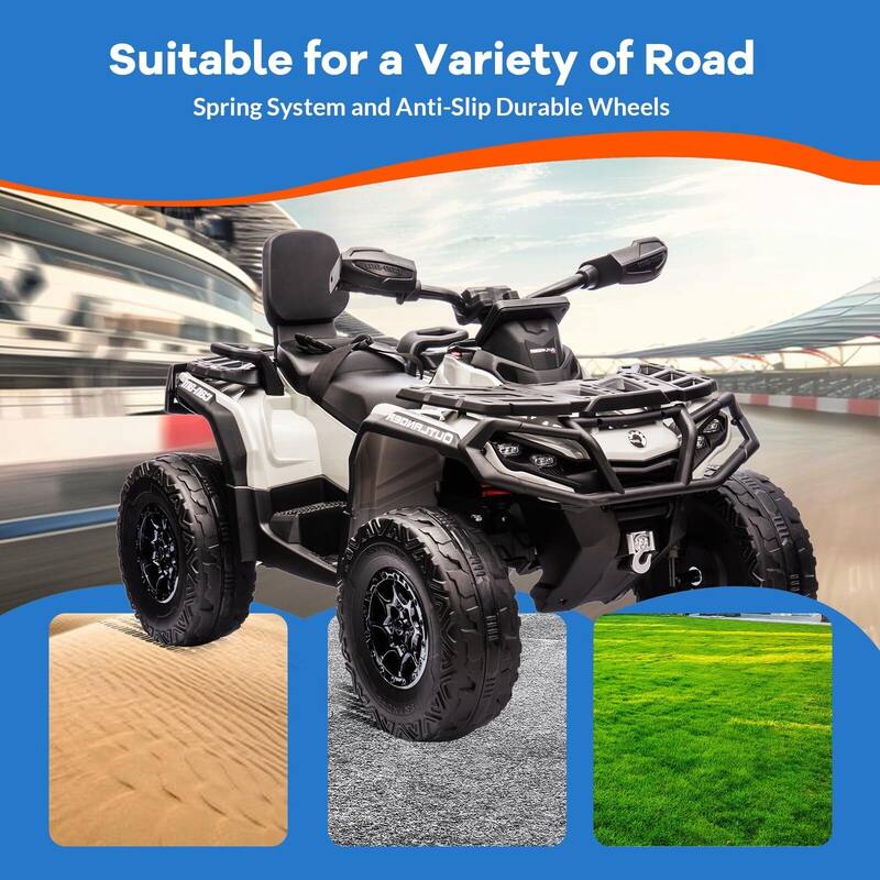 2 Seater Ride On ATV for Kids