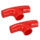 preview thumbnail 1 of 5, 2Pcs 31mm Shovel T Grip Handle PP Shovel Handle Replacement T Shaped - Red