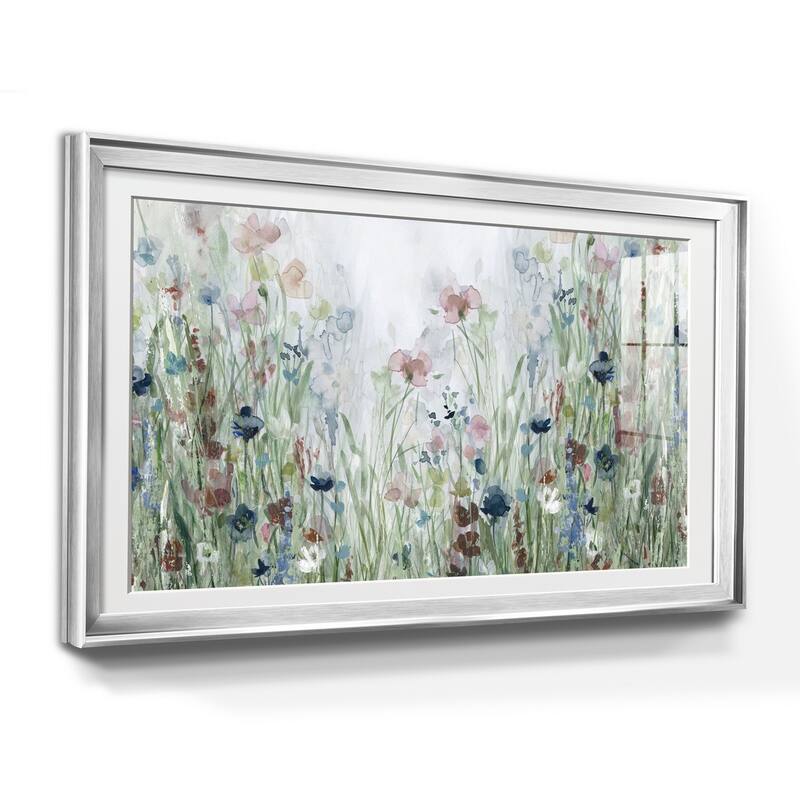 Wildflower Fields- Premium Gallery Framed Print - Ready to Hang