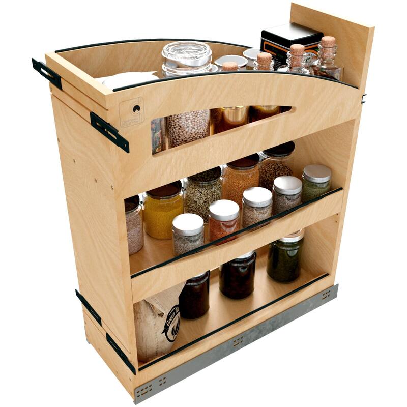 Rev-A-Shelf 448CC-BCSC-8 Craftsman 8-15/16" Wide Solid Maple Kitchen