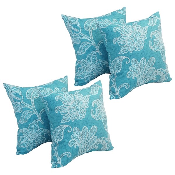 Blazing needles throw store pillows