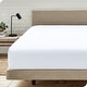 preview thumbnail 6 of 5, Bare Home Double Brushed Deep Pocket Fitted Sheet