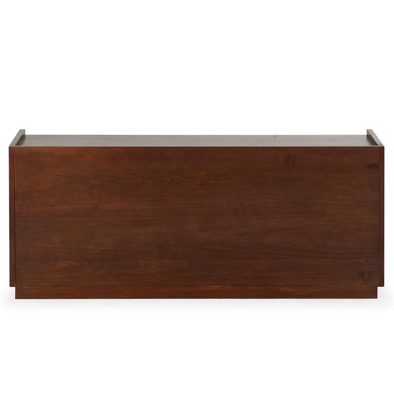 SAFAVIEH Couture Petrabella Wood Hall Tree With Bench - 48"W x 16"D x 60"H